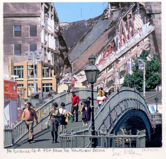No Evidence (of a 757) near the Ha'penny Bridge?