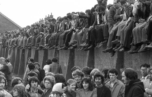 Mourners at Hunger-Strikers Funeral 1981