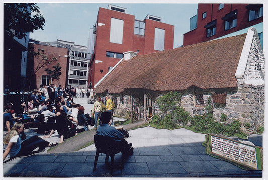 The 'Quiet Man' Cottage, in Temple Bar, Dublin