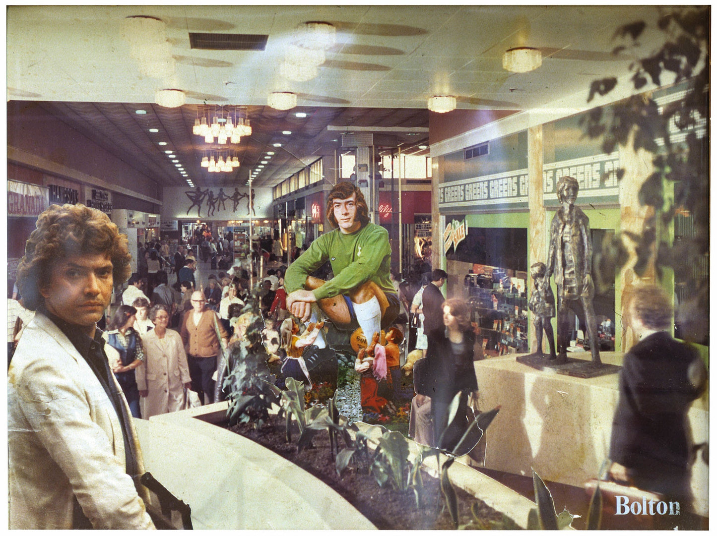 Pat Jennings Appears In Bolton, (Security Forces Investigate)